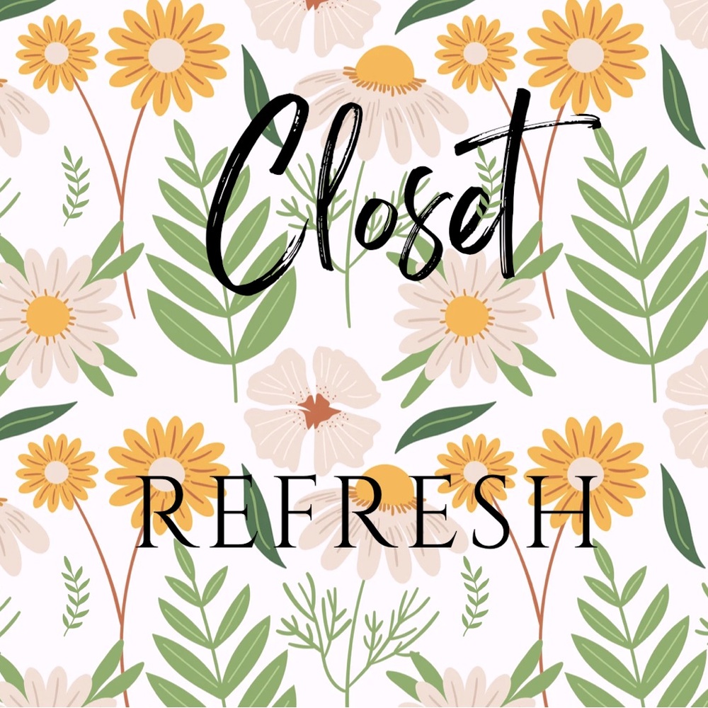 Doing a closet refresh ! Check back this week for more items to drop!